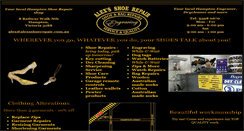 Desktop Screenshot of alexsshoerepair.com.au